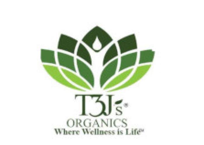 T3J's Organics logo