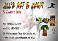 Jill's Art and craft & variety shop logo