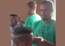 Enrich Barbers logo