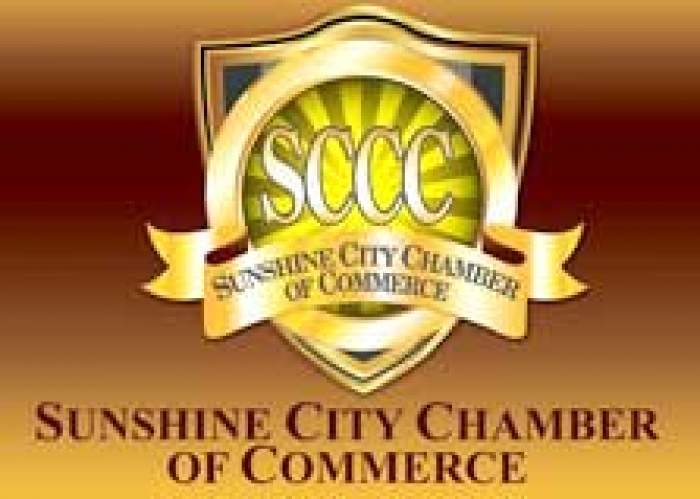 Sunshine City Chamber of Commerce logo