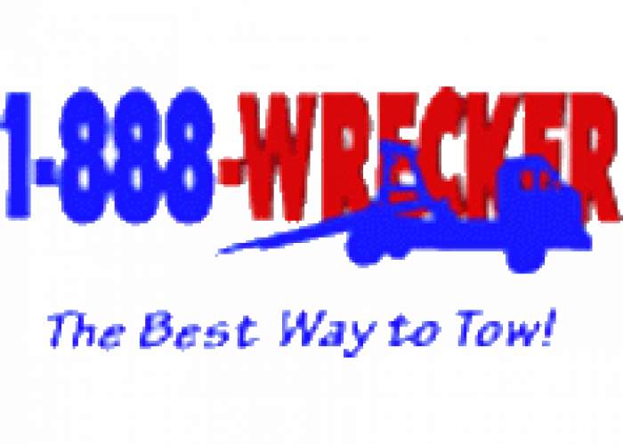 1-888-Wrecker logo