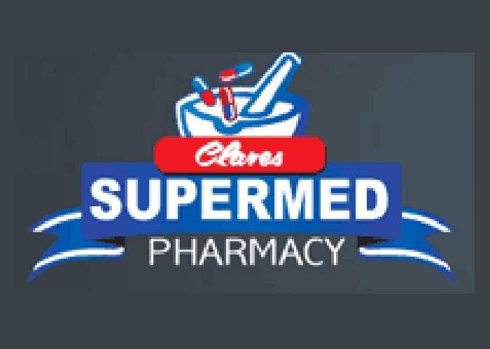 Clare's Supermed Pharmacy logo