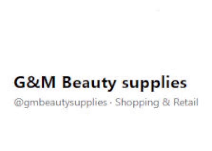 G&M Beauty supplies logo